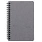 Cahier de notes américain ligné à reliure spirale Age Bag - A6+ - Gris