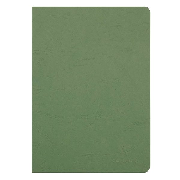 Cahier de notes ligné à reliure piquée Age Bag - A4 - Vert