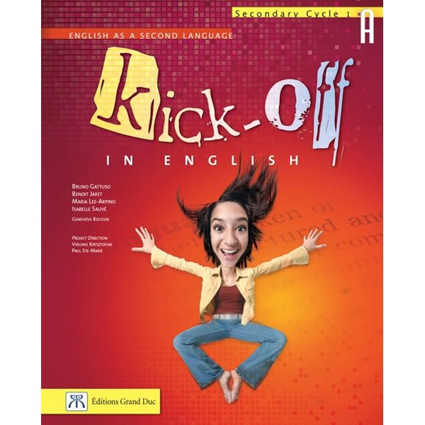 Grammar Activity Book A - Kick-off in English - English as a Second Language - Secondary 1