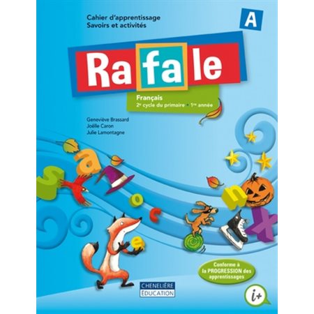 Cahier de savoirs et d'activités A et B - Rafale - incluant le fascicule Aide-mémoire - Français - 3e année