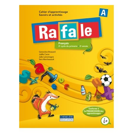 Cahier de savoirs et d'activités A et B - Rafale - incluant le fascicule Aide-mémoire - Français - 4e année