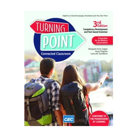 Workbook - Turning Point - 3rd Ed. (with Interactive Activities) and Short Stories - English as a Second Language - Secondary 5