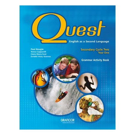 Grammar Activity Book - Quest - English as a Second Language - Secondary 3