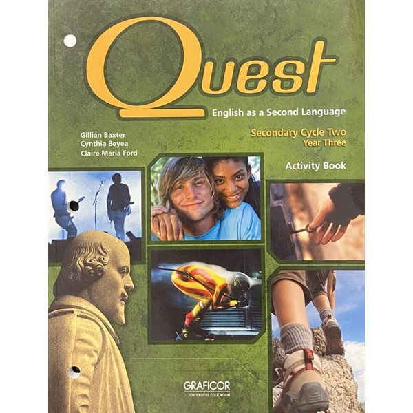Activity Book - Quest - English as a Second Language - Secondaire 5