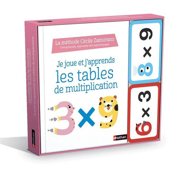 Je joue et j'apprends les tables de multiplication