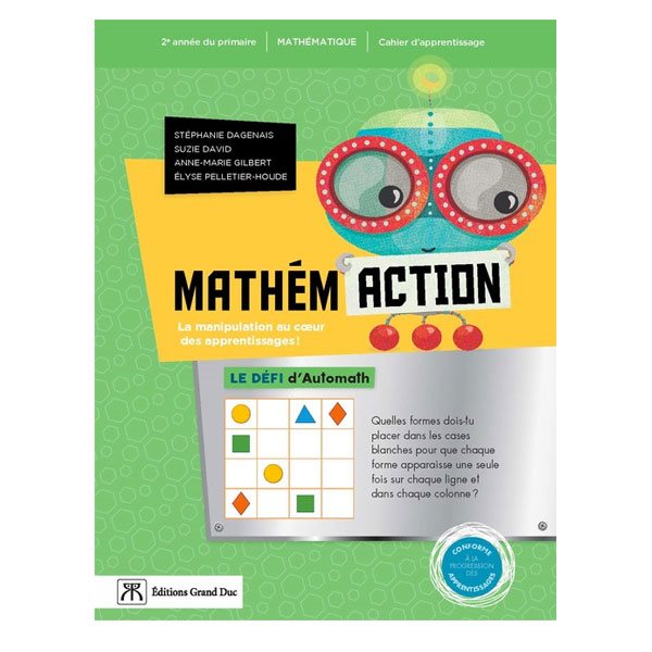 Cahier d'apprentissage - Mathémaction - Mathématique - 2e année