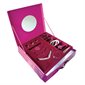 Coffret rose foncé princesses