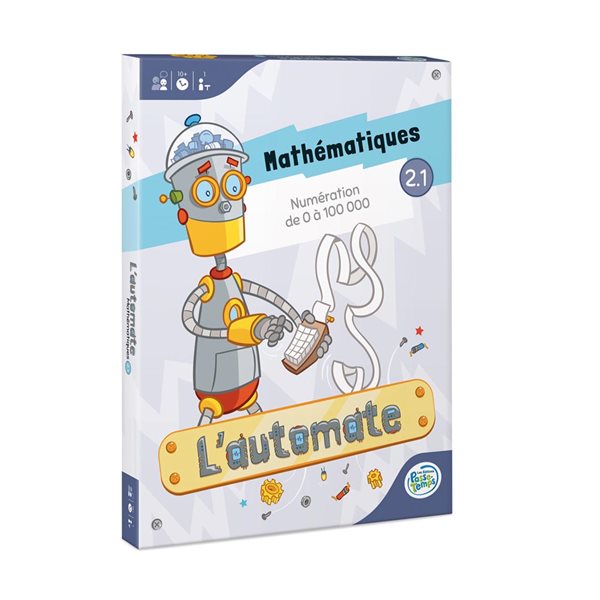 Jeu L'automate - Mathématiques 2.1 - Numérotation de 0 à 100 000