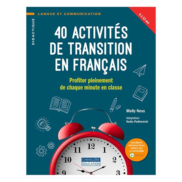 40 activités de transition en français