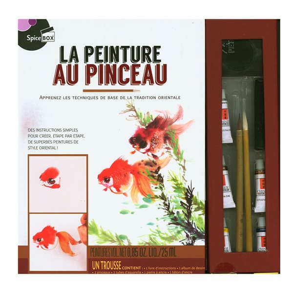 La peinture au pinceau