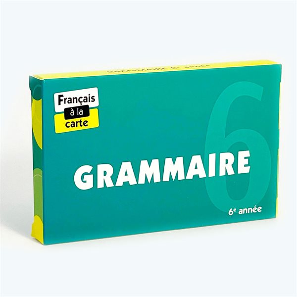 Cahier Français à la carte - Grammaire 6