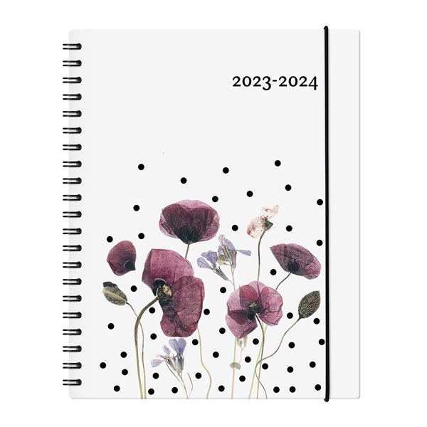 Agenda académique W. Maxwell Garbo-E 2023-2024 - Floral