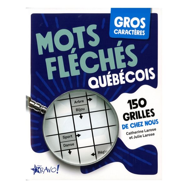 Mots Fléchés Québécois Gros caractères