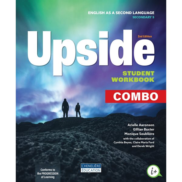 Upside Student Workbook and Anthology - COMBO Print and Digital Versions - 2nd Edition - English as a Second Language - Secondary 5