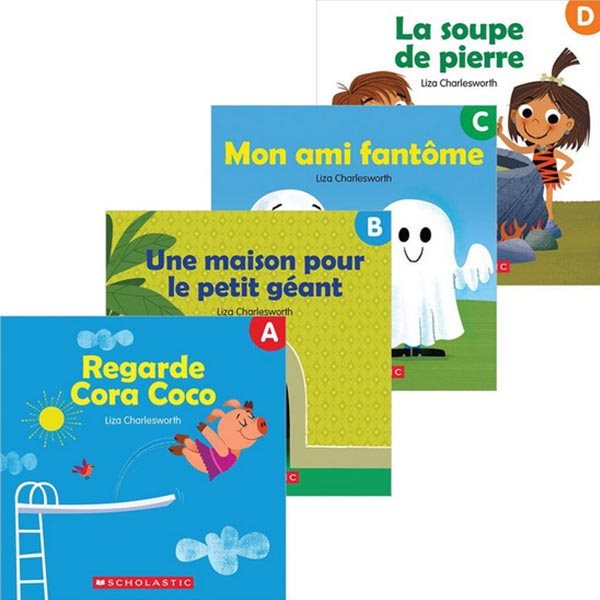 Apprendre avec Scholastic - Copain-copain de lecture - Ensemble de livres pour enfants de Liza Charlesworth - Fiction - 5 à 7 ans