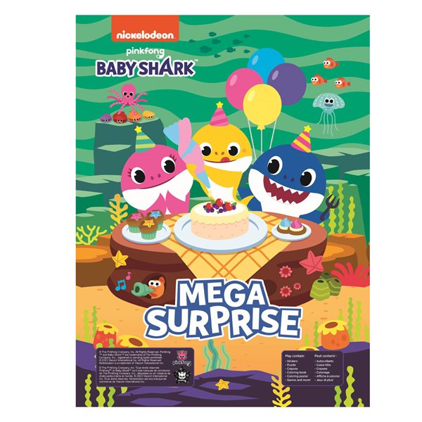 Sac Mega Surprise - Baby Shark