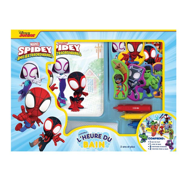 Ensemble L'heure du bain Spidey Amis extraordinaires