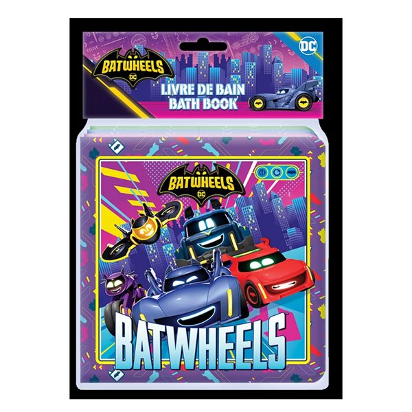 Livre de bain Batwheels