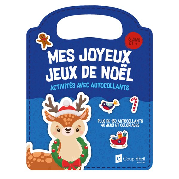 Mes joyeux jeux de Noël Renne (6 ans +)