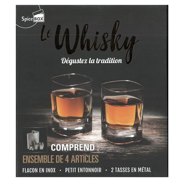 Coffret Whisky Dégustez la tradition