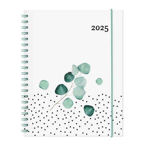 Agenda hebdomadaire W. Maxwell Garbo Eucalyptus (2025)