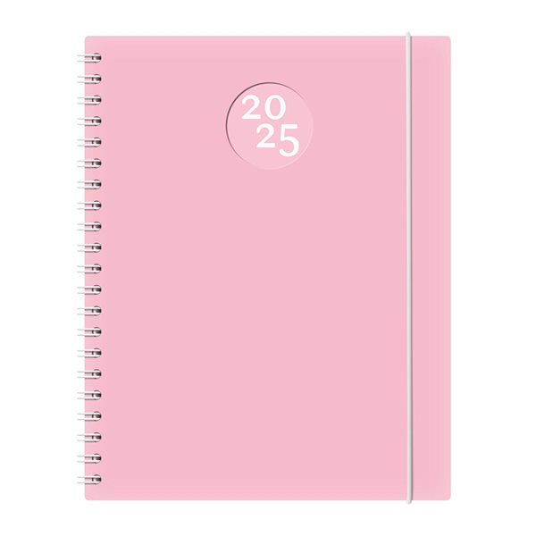 W. Maxwell Kibo Weekly Agenda (2025) - Pink