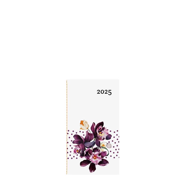 Agenda de poche hebdomadaire W. Maxwell Mini (2025) - Floral