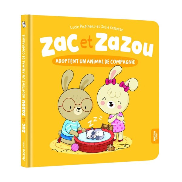 Zac et zazou adoptent un animal de compagnie