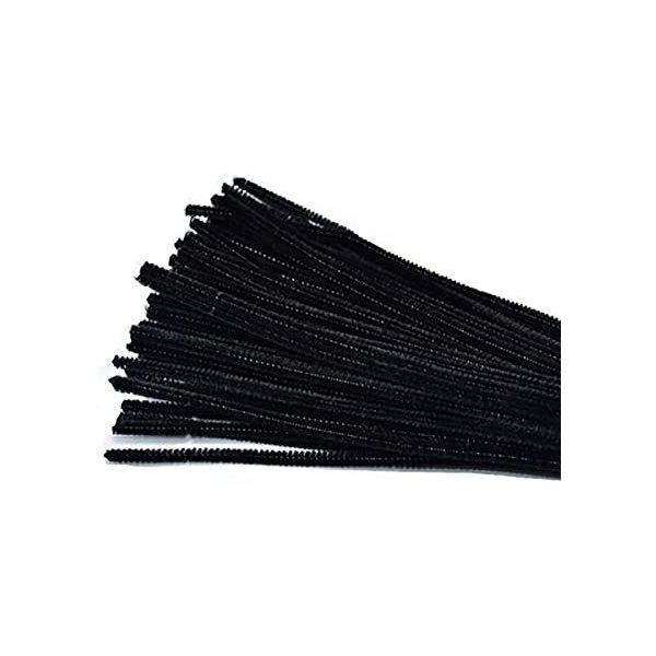 12 in. Pipe Cleaners - Black