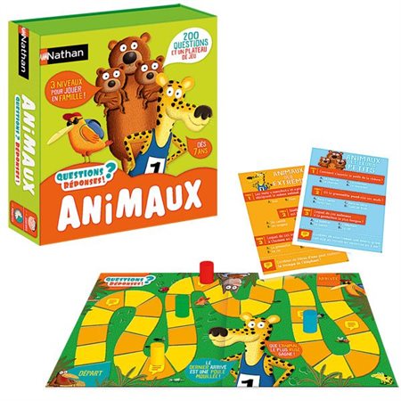 Animal games, questions and answers
