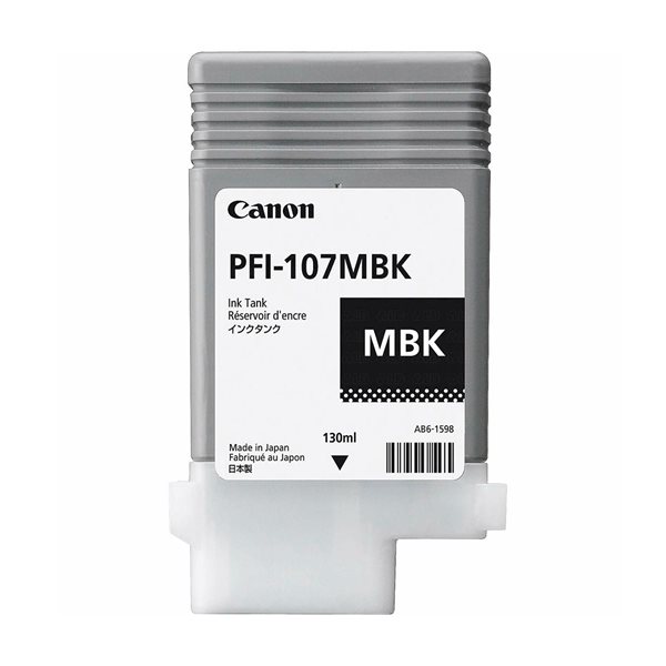 PFI-107MBK Original Inkjet Cartridge - Matte Black