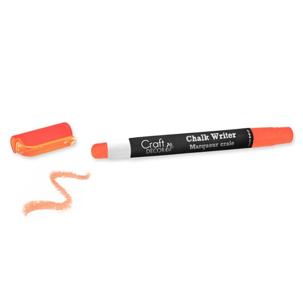 Craft & Decor Liquid Chalk Writer - Neon Orange