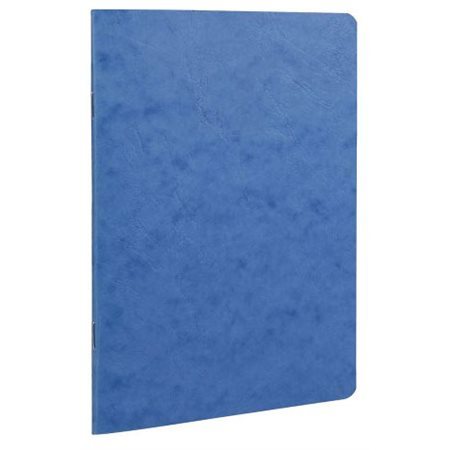 Cahier de notes lignée à reliure piquée Age Bag - A5 - Bleu