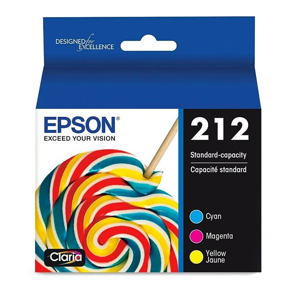 Cartouche jet d’encre 212 Paquet triple