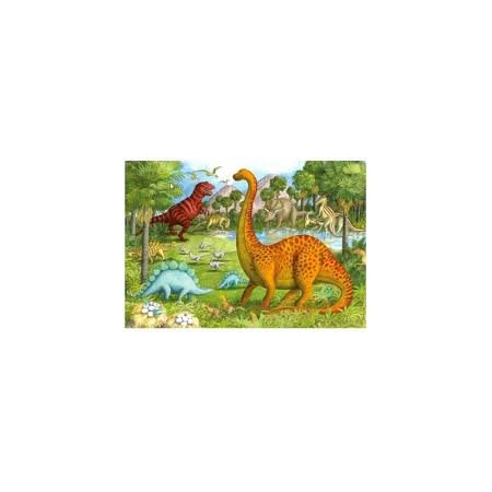 Casse-tête de plancher géant 24 morceaux - Amis dinosaures