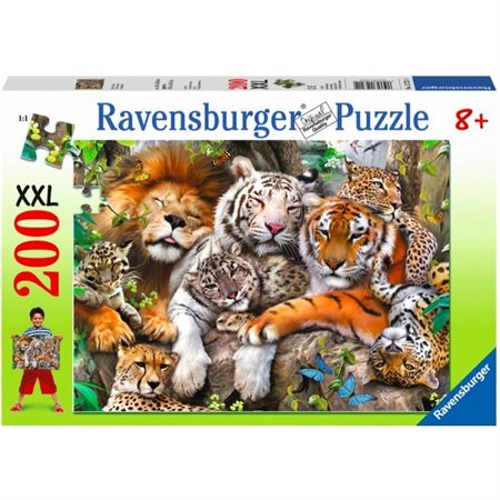 200 XXL Pieces – Big Cat Nap Jigsaw Puzzle