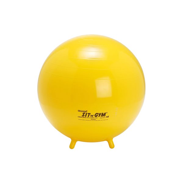 Ballon Sit’n’gym Junior 45 cm (jaune)