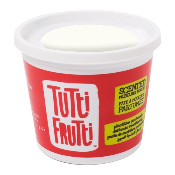 Pâte à modeler inodore Tutti Frutti 250 g - Blanc