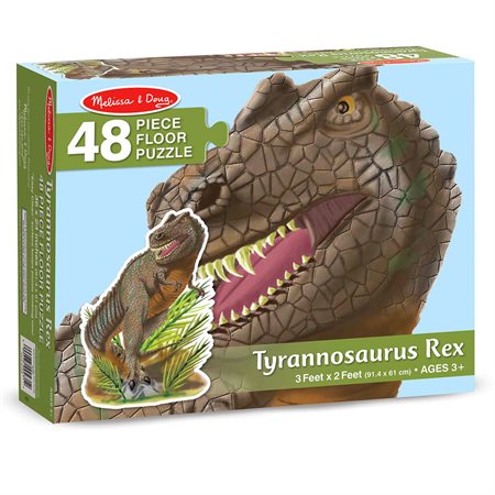 Casse-tête de plancher 48 morceaux - Tyrannosaurus rex