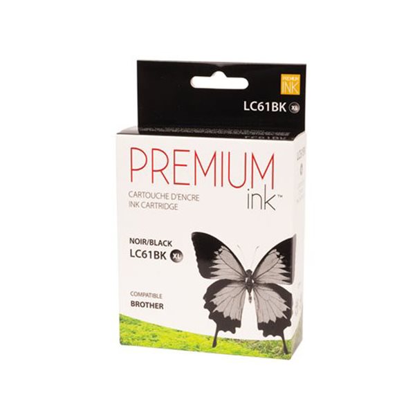 Brother LC61XL / LC65XL Compatible Inkjet Cartridge - Black