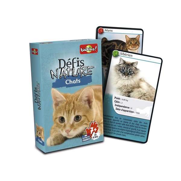 Jeu Défis Nature Chats