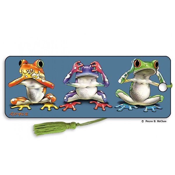 Signet 3D - 3 Grenouilles