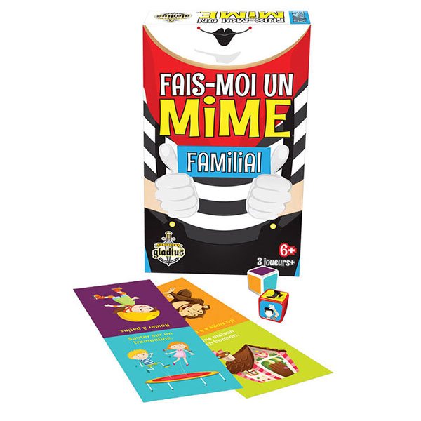 Jeu Fais moi un mime - Familial