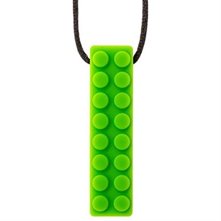 Collier à mâchouiller Lego Moyen - Vert lime