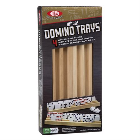 Supports en bois pour dominos