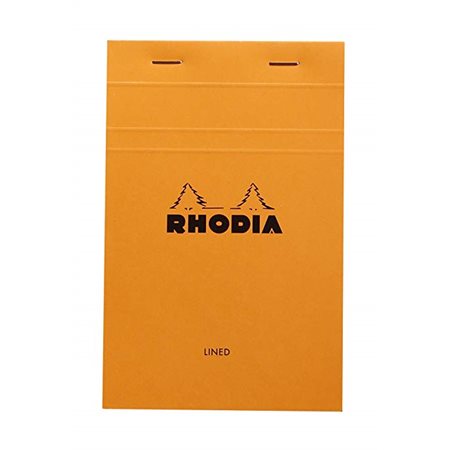 Bloc de notes Rhodia Orange - 11 x 17 cm