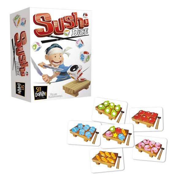 Jeu Sushi dice