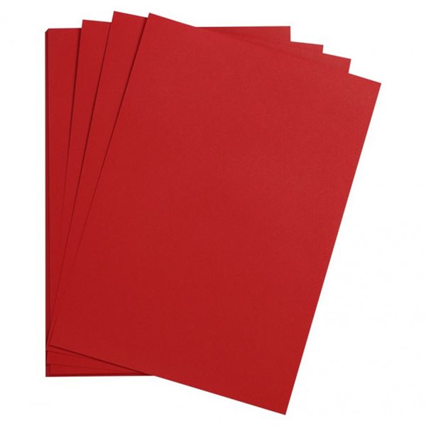 50 x 70 cm Maya Drawing Cardboard - Red