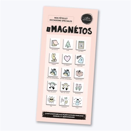 Pictogrammes magnétiques Les Magnétos - Fêtes et occasions spéciales