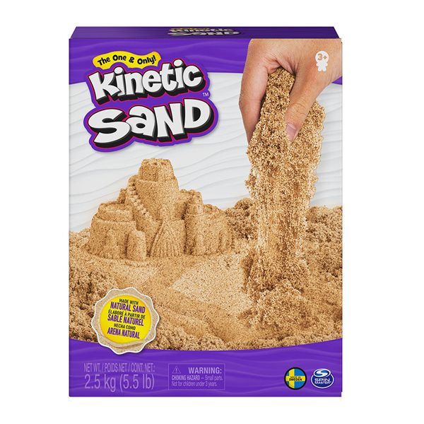 Sable cinétique - boîte de 2,5 kg